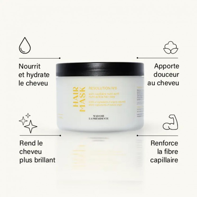 Résolution n°6 - Masque cheveux 